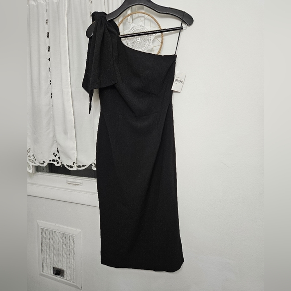 Dress The Population Tiffany Dress One Shoulder Wedding Event Special Occasion - Picture 6 of 11